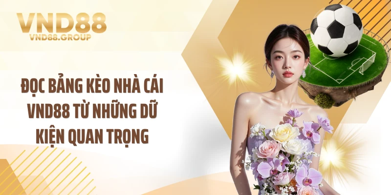 Đọc bảng kèo nhà cái VND88 từ những dữ kiện quan trọng