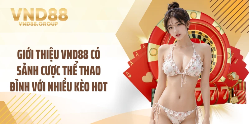 Giới thiệu VND88 có sảnh cược thể thao đỉnh với nhiều kèo hot