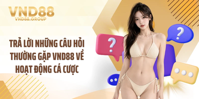 Trả lời những câu hỏi thường gặp VND88 về hoạt động cá cược