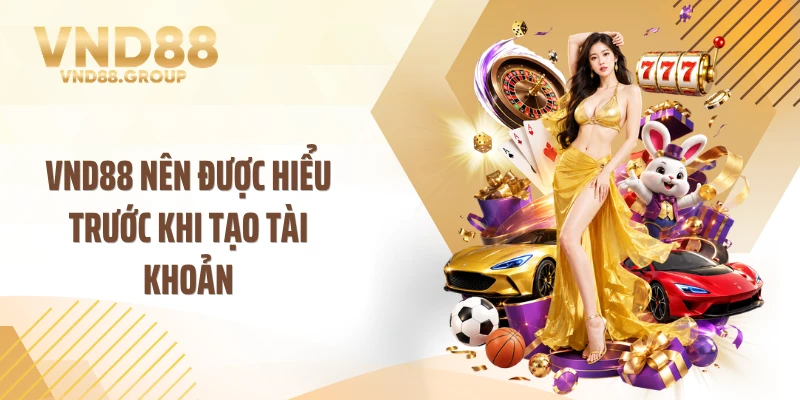 VND88 nên được hiểu trước khi tạo tài khoản